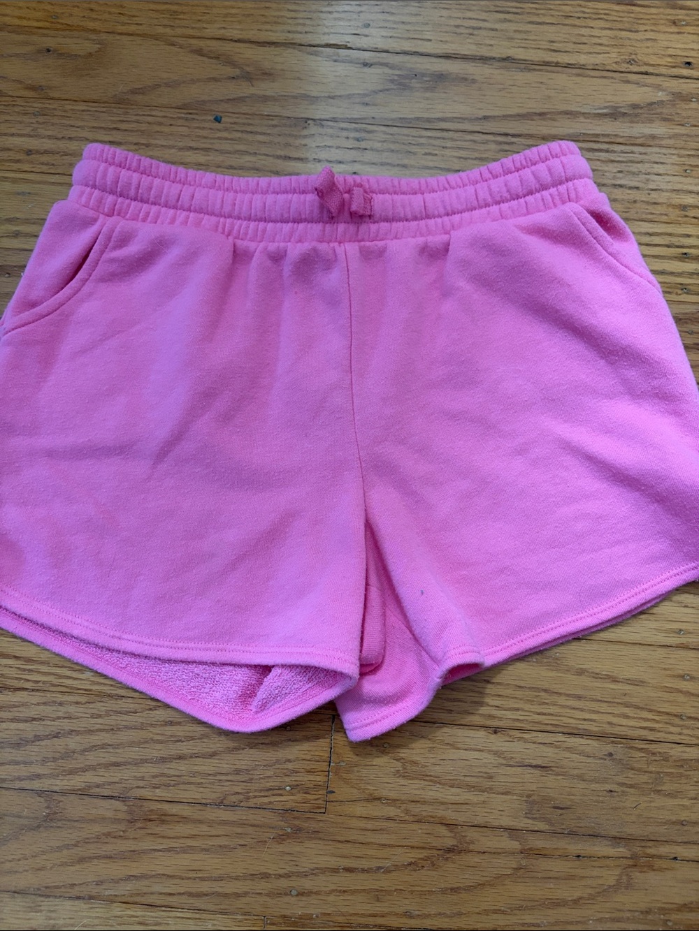 Girls  Pink Drawstring Shorts